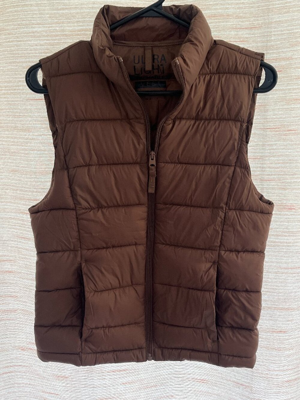Women's Brown Medium Vest Love Tree (197)